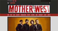 Desktop Screenshot of motherwest.com