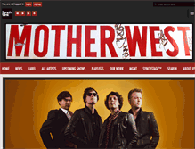 Tablet Screenshot of motherwest.com